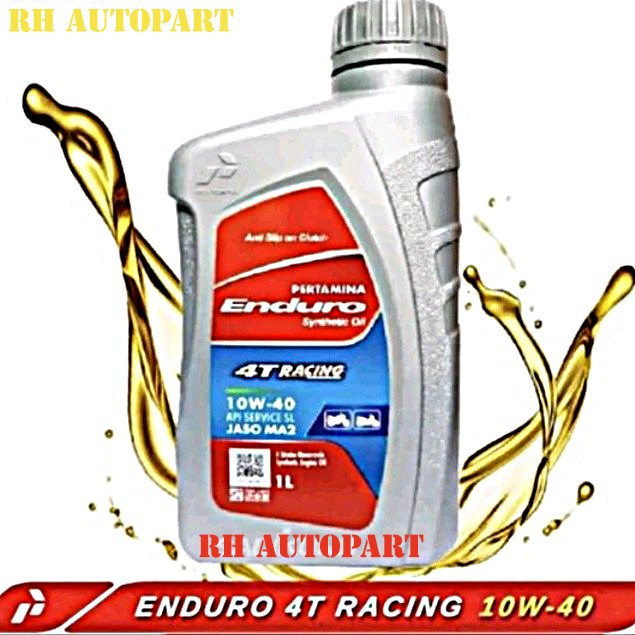 ENDURO 4T RACING 1 LITER SAE 10W-40 API SL ORIGINAL PERTAMINA