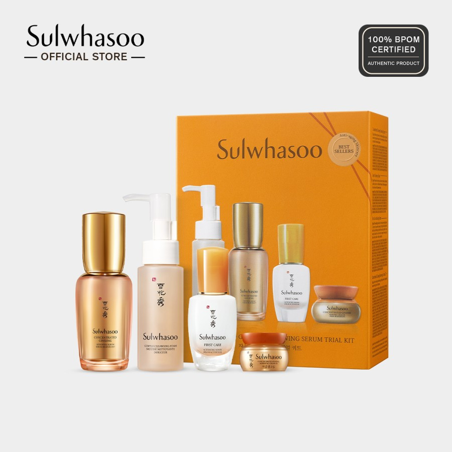 Sulwhasoo Concentrated Ginseng Renewing Serum & Cream Trial Kit